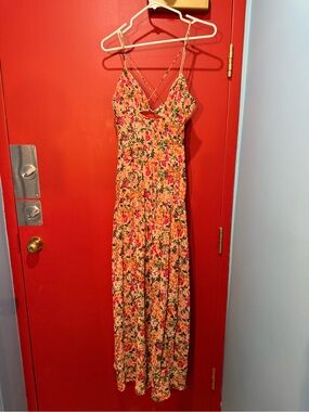 ASTR THE LABEL floral wedding guest dress